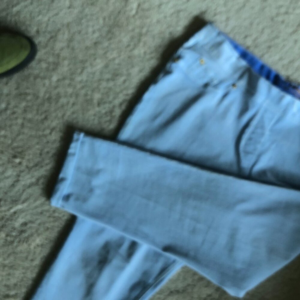 Nygard faded blue LUXE denim capris